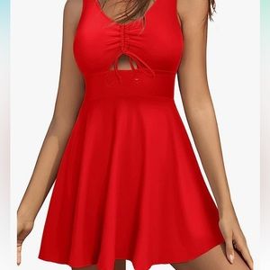 NWT Shekini Red One Piece